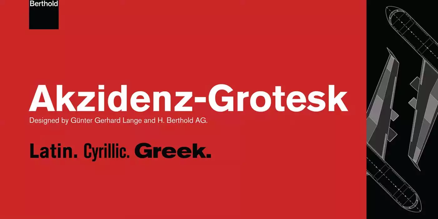 Akzidenz Grotesk Font - Dafont Finder