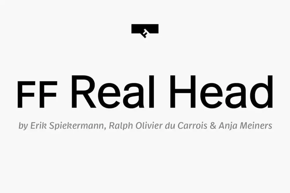 FF Real Head Font