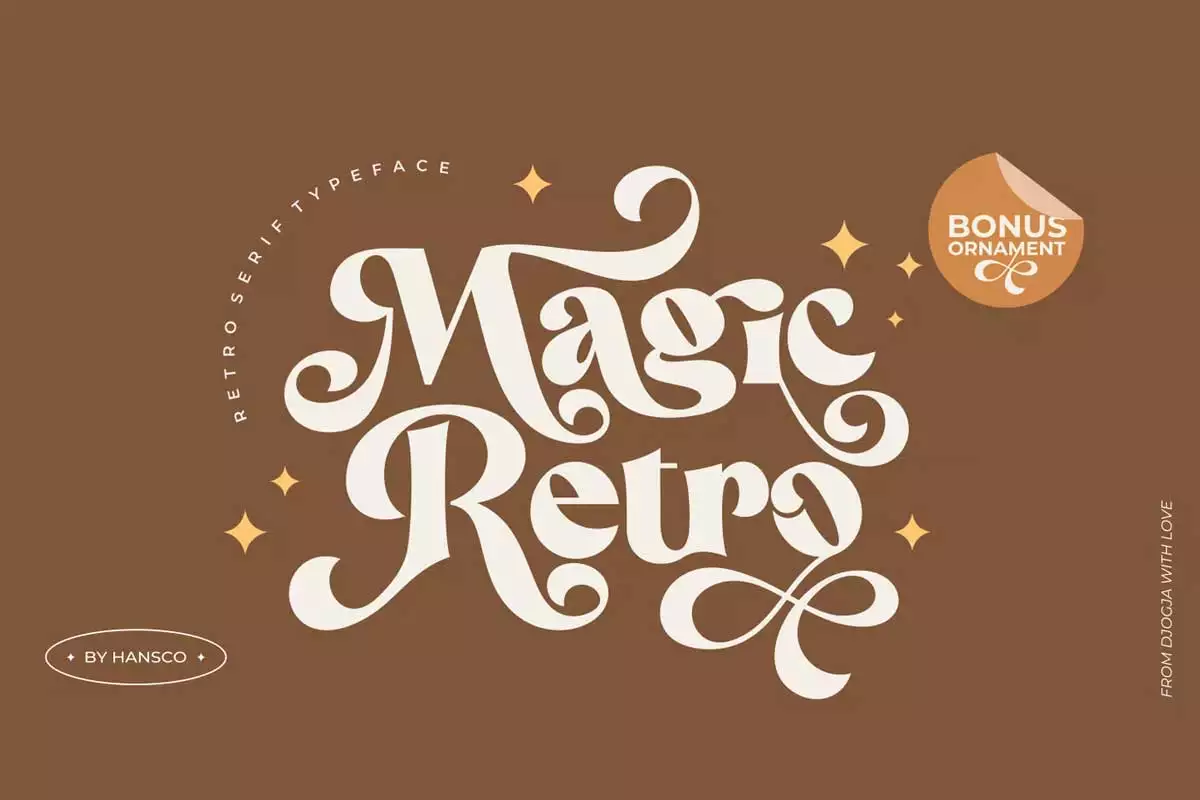 Magic Retro Font Free Download - Dafont Finder